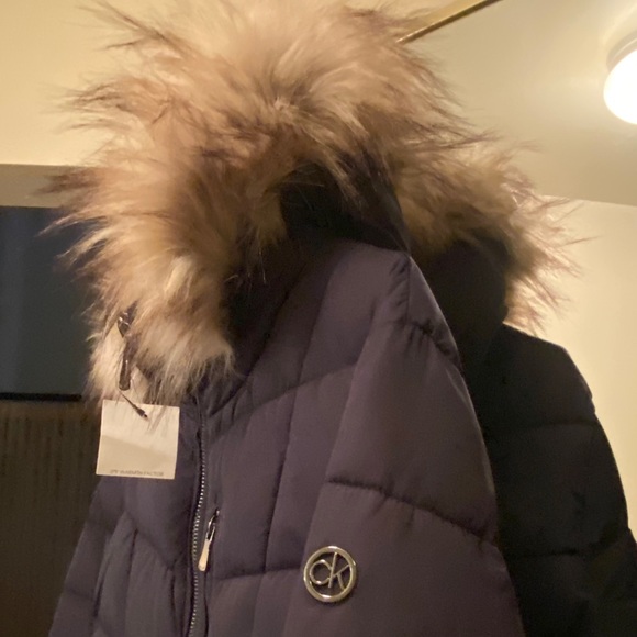 New CALVIN KLEIN 3/4 JACKET - Picture 3 of 5